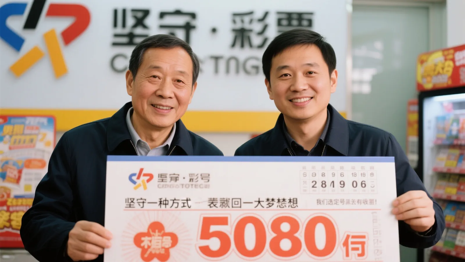 父子同心揽福彩508万仍觉不足，坚持一招誓夺更大奖
